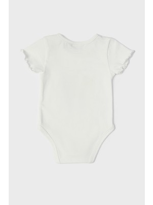 Layette Kız Bebek Beyaz Body