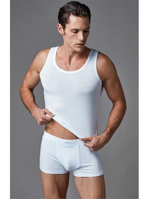 Eros ERS104 Erkek Atlet+Boxer - Beyaz