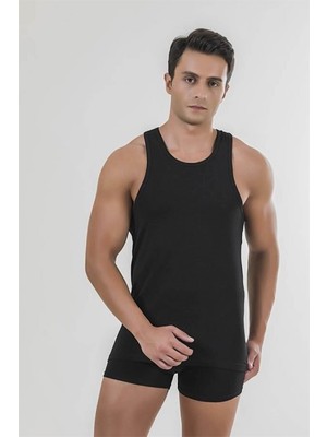 Pierre Cardin 145 Erkek Modal Atlet Boxer Takım -Siyah