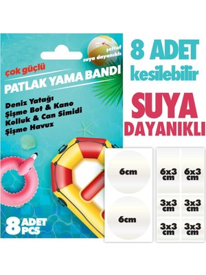 Geseus Patlak Yama Bandı Deniz Yatağı,şişme Bot,kano,şişme Havuz,can Simidi Tamir Bandı