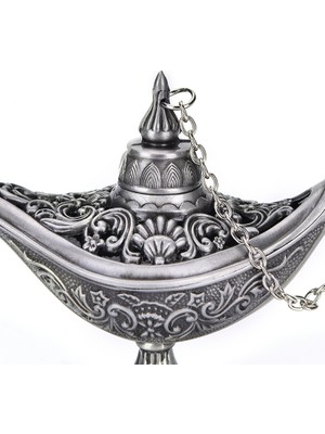 Zhuning Shop 1 Mor Tarzı 1pcs Antique Style Retro Vintage And Gothic Gift Tin Alloy Incense Burner For Children Home Decoration (Yurt Dışından)