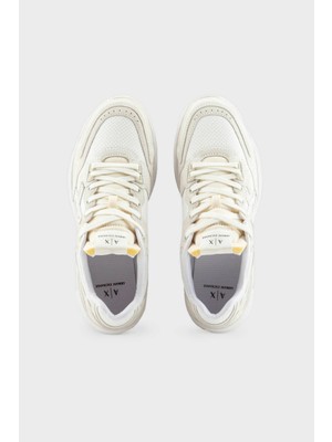 Armani Exchange Logolu Sneaker Ayakkabı Erkek Ayakkabı XUX188 XV775 T063