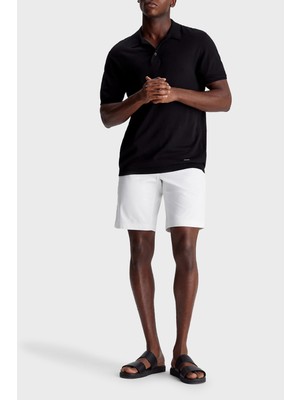 Calvin Klein Organik Pamuklu Kemerli Cepli Slim Fit Short K10K111788YAF Erkek Short K10K111788 Yaf