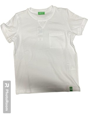 Benetton Erkek Çocuk Tişört BNT-B21405-002
