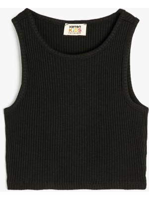 Koton Basic Atlet Kolsuz Ribanalı Pamuklu