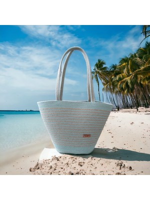 Home Decors By Özlem Hasır Çanta Omuz Çantası Plaj Çantası El Emeği Handmade Tasarım Tarz Yaz MODA-30CMX40-42CM