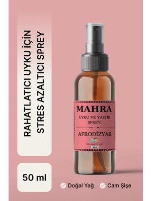 Uyku ve Yastık Spreyi Afrodizyak Rahatlatıcı Uyku ve Dinlenme Spreyi 50 ml