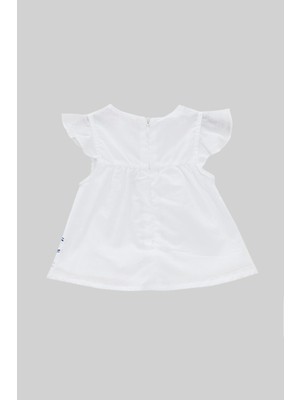 Layette Kız Bebek Beyaz Bluz 22SS0LT7605