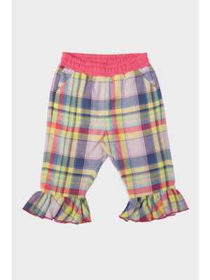 BG Baby Kız Bebek Ekose Eşofman Altı 23Fw0BG2214