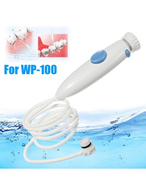 Cdwishbest Beyaz Stil Yeni Diş Duşu Diş Su Jeti Yedek Tüp Hortum Kolu Waterpik WP-100 WP-900 Ирригатор Для Зубов Irrigador Dental (Yurt Dışından)