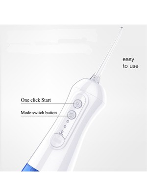 Cdwishbest No.1 Stili Taşınabilir Oral Irrigator USB Şarj Edilebilir Diş Temizleme Cihazı Su Geçirmez Su Toplama Diş Ipi Su (Yurt Dışından)