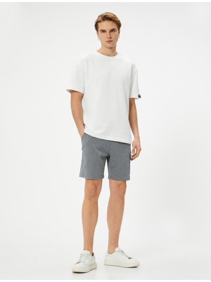 Koton Kargo Cepli Bermuda Şort Beli Bağcıklı