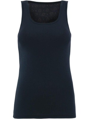 Kalın Askı Kadın Thermal Atlet Level 1 Siyah C6T6N2O1