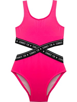 Deep Beach FUŞYA  KIZ ÇOCUK MAYOKİNİ DB200568CM