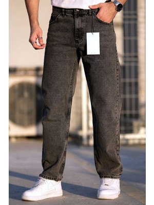Bay Aygün 1220 Baggy Kalıp Genıs Kalıp Kot Pantolon _gri
