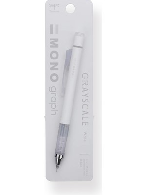 Tombow Mono Graph Grayscale Color 0.5mm Mekanik Kurşun Kalem - Wh