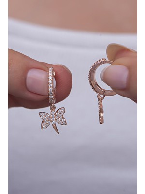 Nereze 925 Ayar Gümüş Sallantılı 10 mm Tamtur Yusufcuk Küpe