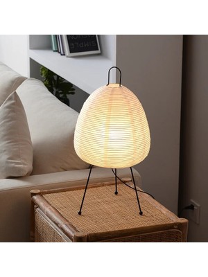 Bra2nd Japon Rice Paper Lantern LED Table Lamp Yaşam Odası Yaşam Odası Yatak Odası Öğrenci Otel Homestay Sanat Yaratıcı Dekodör Tripod Kat Lamp (Yurt Dışından)