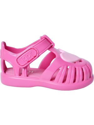 Igor S10310 Tobby Gloss Love Pembe Çocuk Sandalet