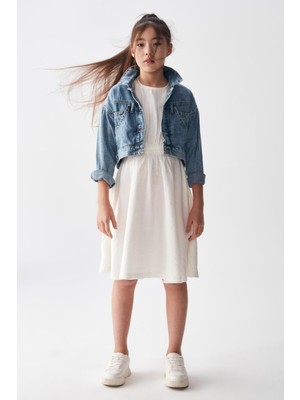Nk Kids Kız Çocuk Blue Ceket 36703