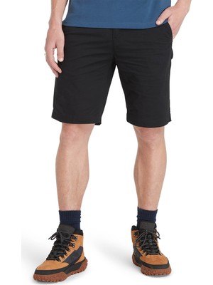 Timberland Poplin Chino Short Siyah Erkek Şort