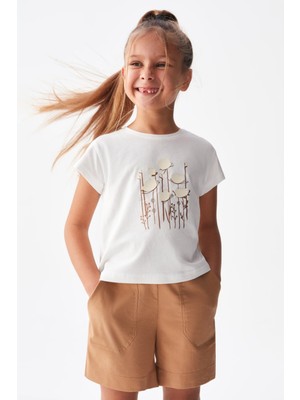 Nk Kids Kız Çocuk Gelincik Tshirt 36527