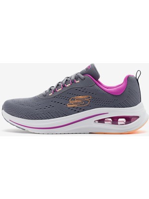 Skechers Skech - Air Meta - Aired Out Kadın Gri Spor Ayakkabı 150131 Gymt