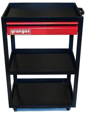 Grangos GRSA01 Tek Çekmeceli Rulmanlı Servis Arabası