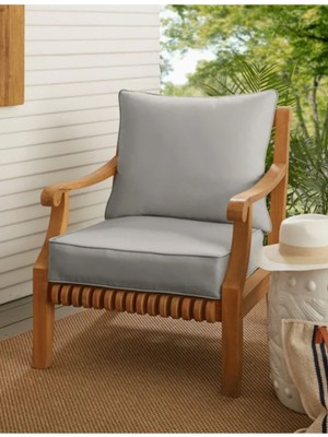 Rual Iç Mekan&dış Mekan Koltuk Sandalye Yer Minderi Sırt Dayamalı Alt Üst Takım 50X50X10CM Sadece Minder