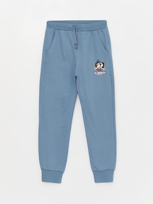 LC Waikiki Lcw Kids Beli Lastikli Nostaljik Maymun Baskılı Erkek Çocuk Jogger Eşofman Altı