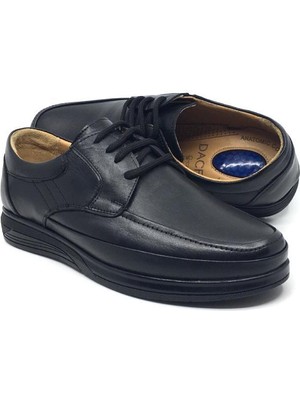 Dacfy Deri Anatomik Erkek Ortopedik Topuk Masajlı Günlük Ayakkabı 40-44