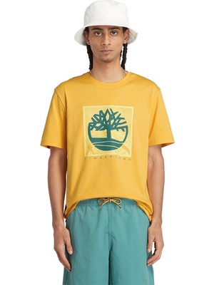 Timberland TB0A5UDB Sleeve Front Graphic Tee Erkek T-Shirt