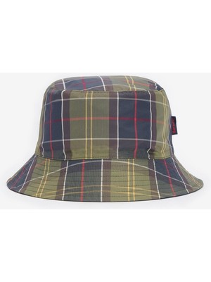 Barbour Hutton Reversible Bucket Şapka NY52 Navy