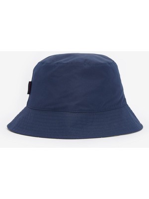 Barbour Hutton Reversible Bucket Şapka NY52 Navy