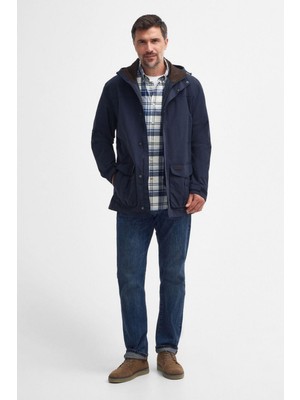 Barbour Summer Brockston Waterproof Ceket NY71 Navy