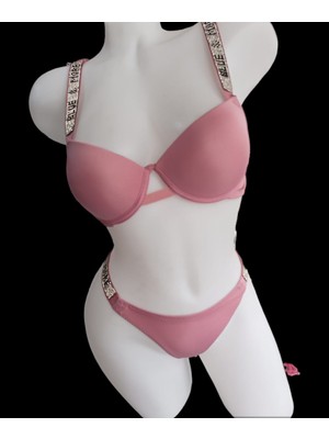 Patron Lüks Blue & More Balenli Dolgulu Taşlı Yazılı Takım