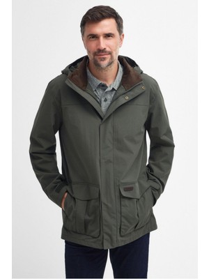 Barbour Summer Brockston Waterproof Ceket OL53 Olive