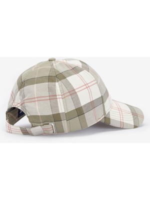 Barbour Tartan Sports Şapka TN24 Glenmore Olive Tartan