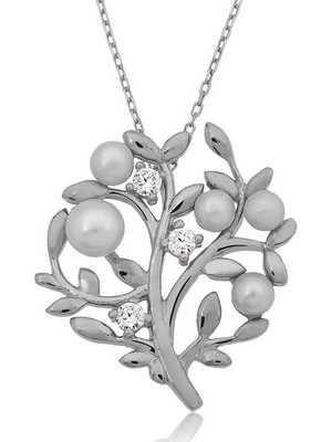 Kick Shop 925 Ayar Gümüş Hayat Ağacı Kadın Kolye