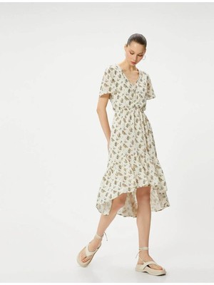 Koton Kadın Elbise Yeşil 4SAL80054IW