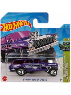 Hot Wheels Tekli Araba – Hw Gassers 64 Nova Wagon Gasser