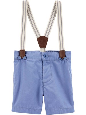 Oshkosh Erkek Bebek Şort Çok Renkli Desen İle Yazlık Rahat Kesim Ve Nefes Alabilir Kumaş