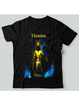 Bu Tshirt 'therion - Theli'' Temalı Oversize Street Wear Unisex T-Shirt.