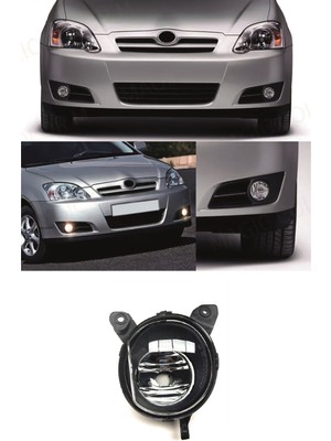 Ns Nilser Auto Parts Toyota Corolla Hactback Yuvarlak Sis Lamba Sağ Set 2005-2006