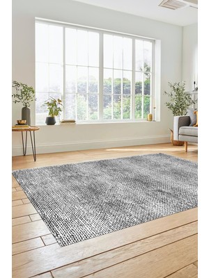 Evdeya Düz Renk Sade Desenli Dijital Kaymaz Taban Yıkanabilir Yolluk Salon Halısı, Sade-35-Beyaz,