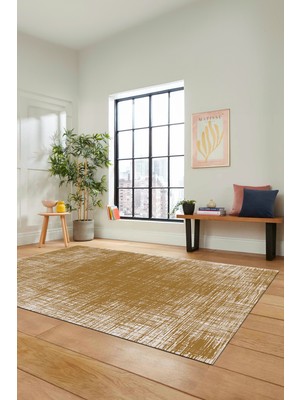 Evdeya Dijital Kaymaz Taban Yıkanabilir Sade Düz Desen Yolluk Mutfak Salon Halısı, Sade-14-Kahve,