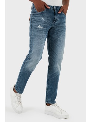 Armani Exchange J13 Yırtık Detaylı Slim Fit Jeans Erkek Kot Pantolon 3DZJ13 Z1Y9Z 1500