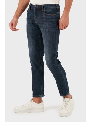 Emporio Armani J06 Slim Fit Düşük Bel Düz Paça Jeans Erkek Kot Pantolon 3D1J06 1drpz 0942