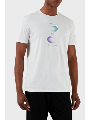 Armani Exchange Pamuklu Regular Fit Bisiklet Yaka T Shirt Erkek T Shirt 3dztbg ZJA5Z 1116
