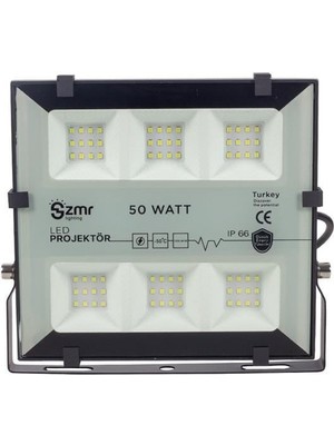 Zmr 50 Watt 6500K 220 Volt IP66 Beyaz LED Projektör